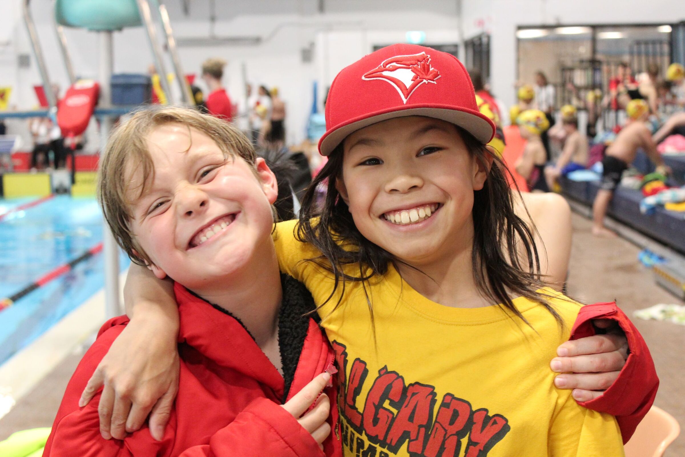 Calgary Swimming Fun at Dino MAYhem Meet!